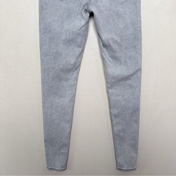 Levi's Womens 26 720 High Rise Super Skinny Jeans Grey Wash - Picture 15 of 16